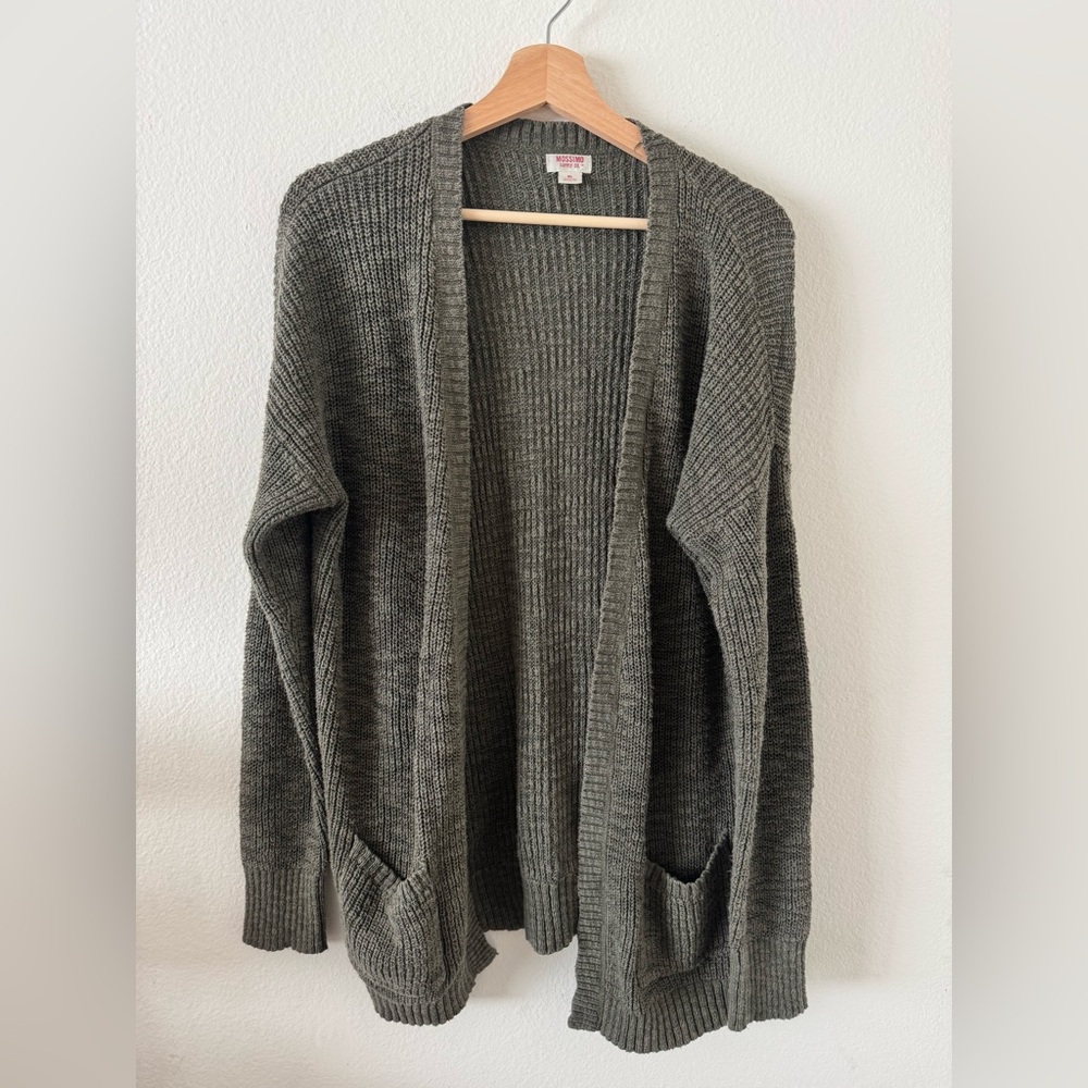 Mossimo Open-Front Sweater